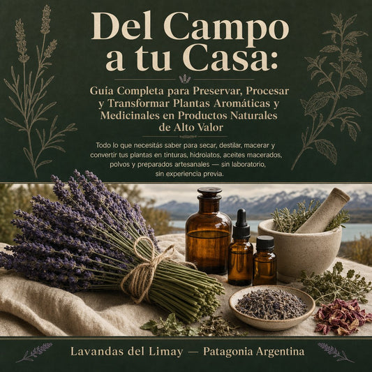 Del Campo a tu Casa: Guía Completa para Preservar, Procesar y Transformar Plantas Aromáticas y Medicinales en Productos Naturales de Alto Valor