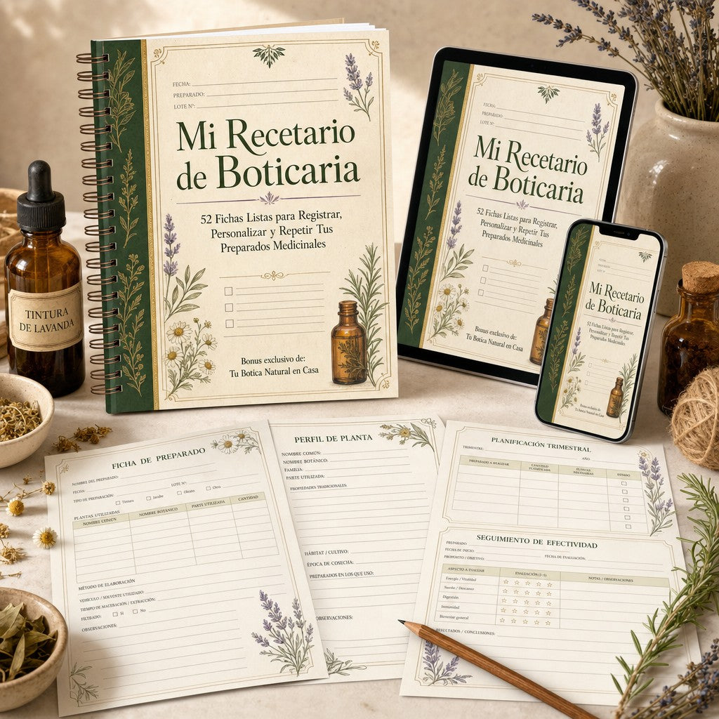 Mi Recetario de Boticaria — Bonus Exclusivo